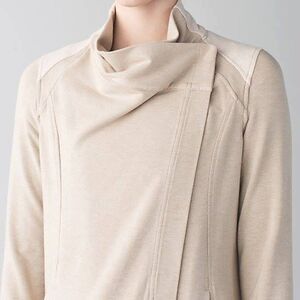 lululemon athletica Cream Sweater Cardigan